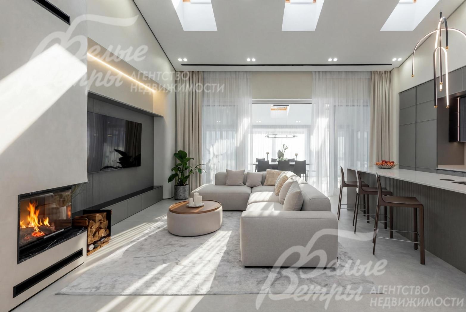 Дом с авторской гостиной в обжитом КП Согласие-2