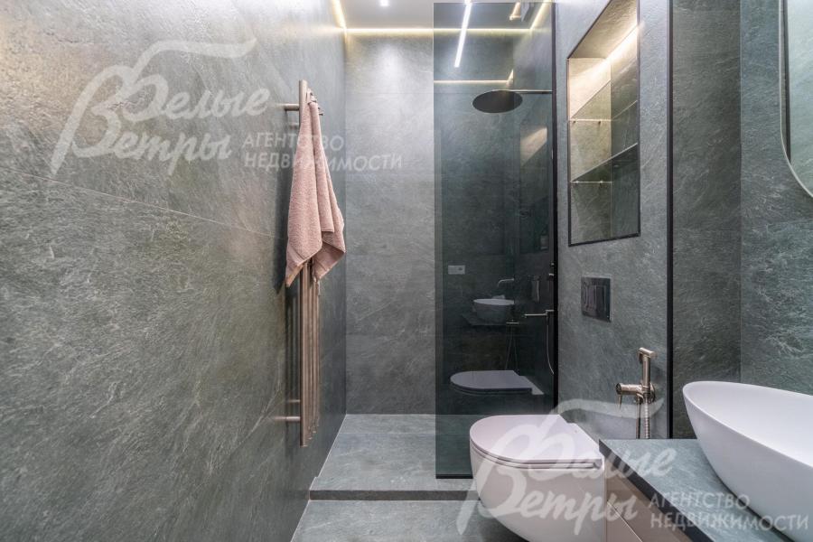 Санузел с душем на 1 этаже