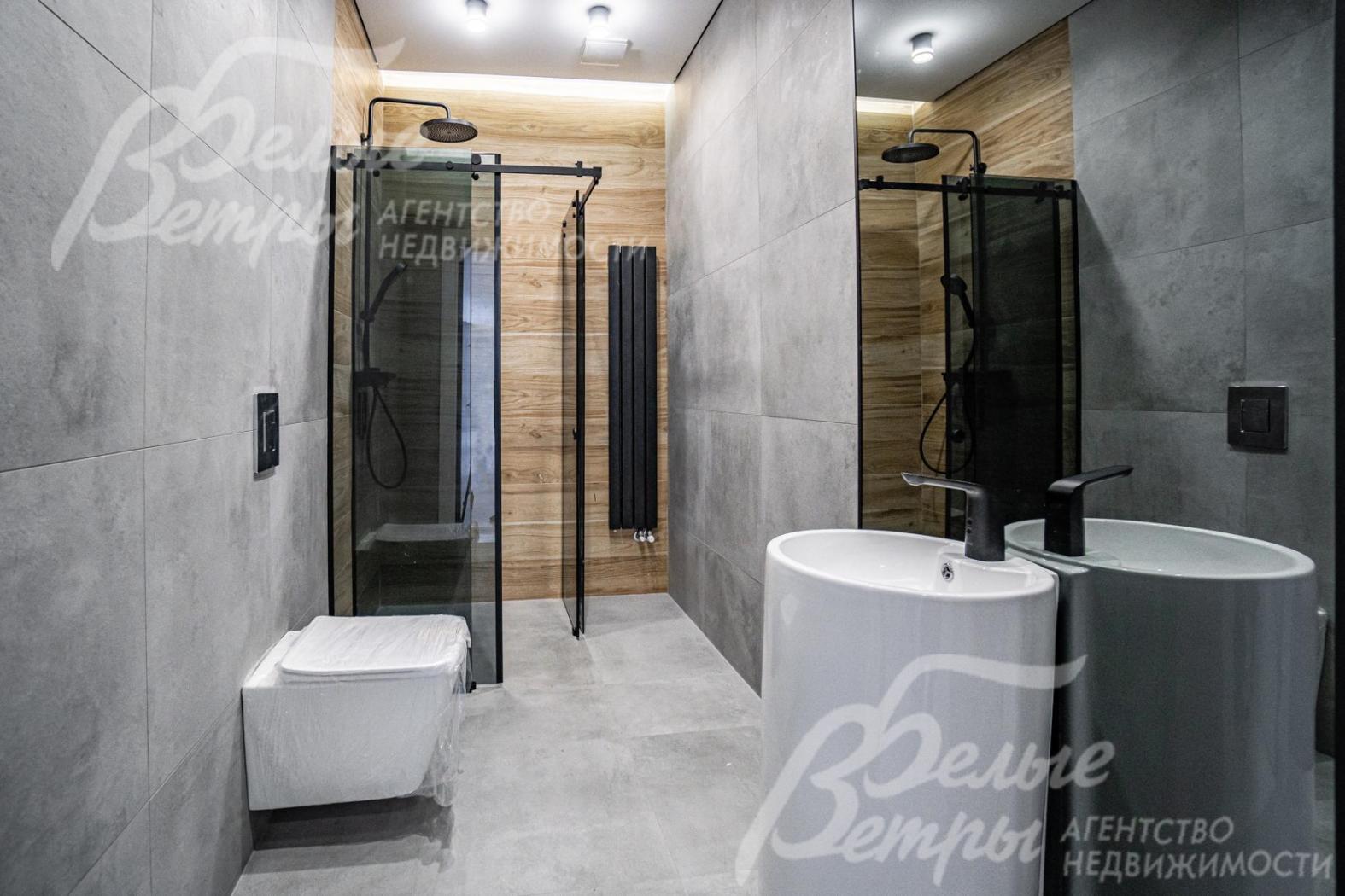 Гостевой санузел на первом этаже