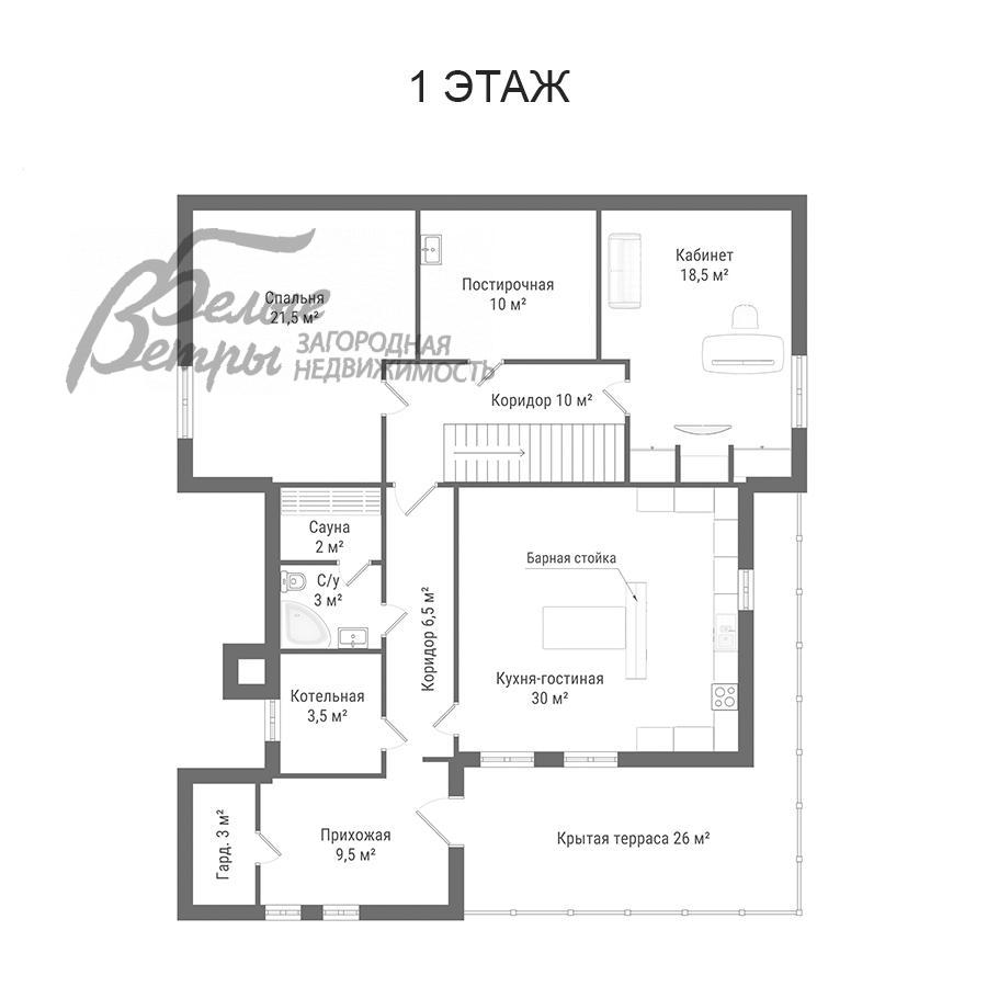 Дом Лаптево КП  id 196-110 планировка0