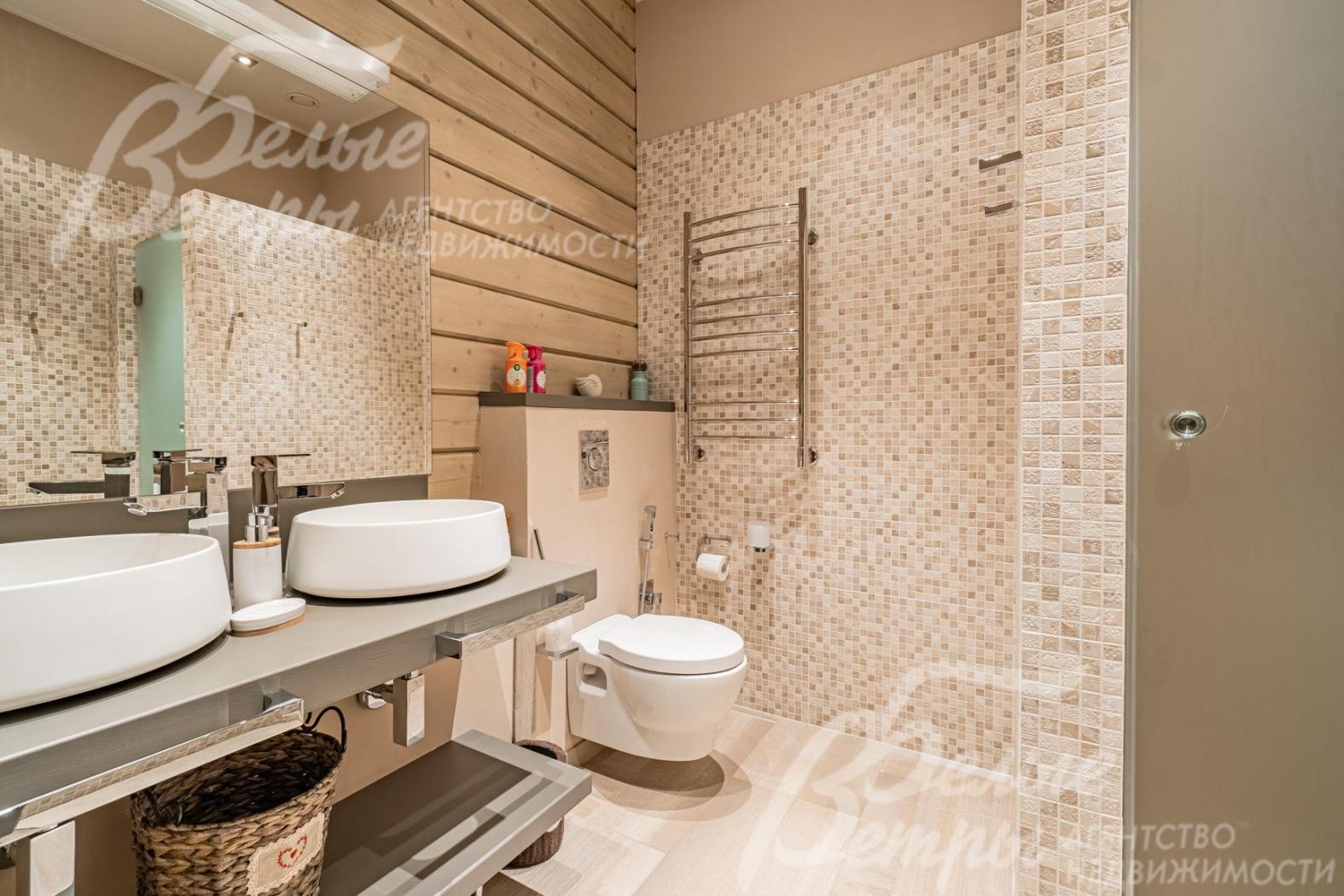 Санузел 4 кв.м с душем