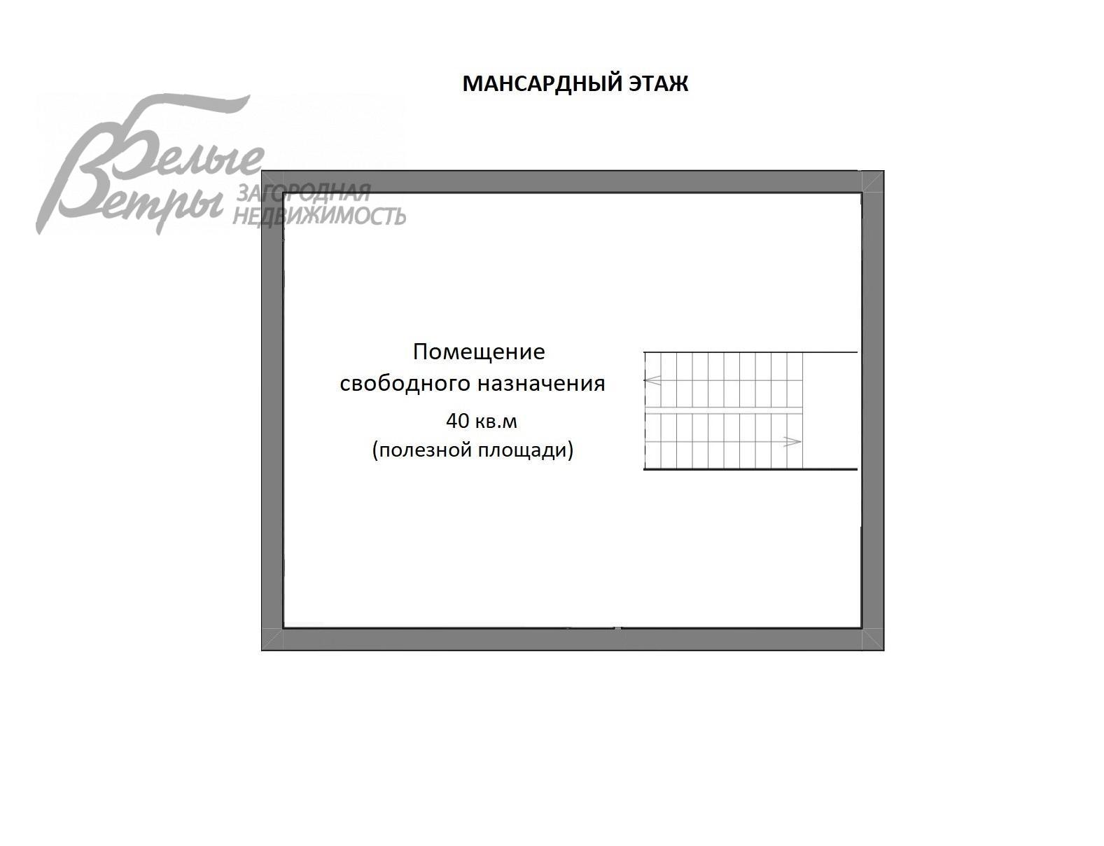 Дом Гавриково-1 СНТ  id 541-805 планировка2