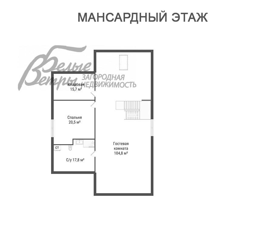 Дом Ваутутинки к/п Ватутинки id 140-446 планировка2