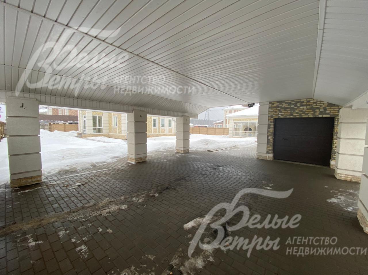 Навес на 2 авто с хоз.блоком