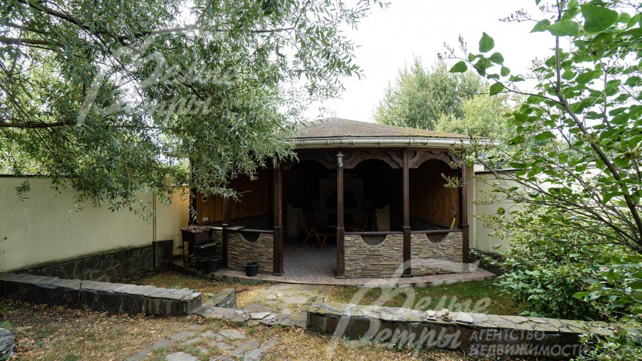 Беседка 25 кв.м с зоной BBQ