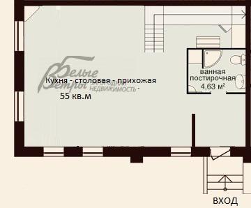 Таунхаус Бристоль к/п Лапшинка id 455-705 планировка0