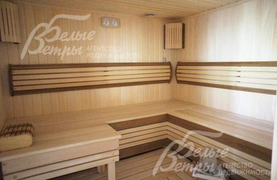 Просторная сауна