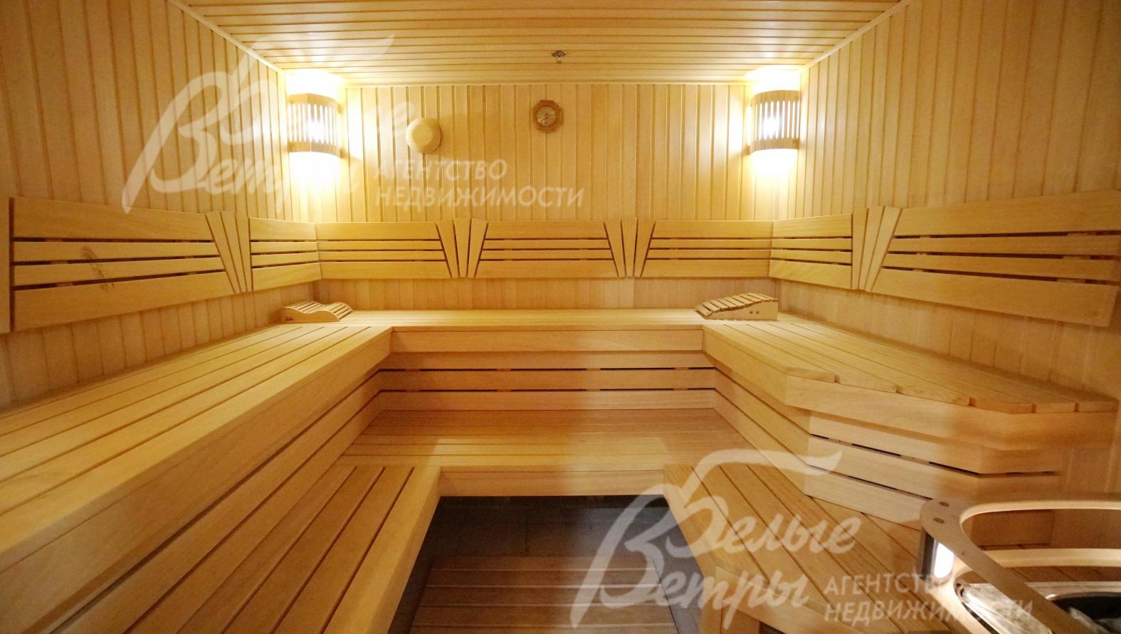 Сауна в спортивном комплексе на территории поселка Варварино Эко