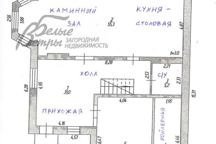 Дом Пятовское  id 237-609 планировка0