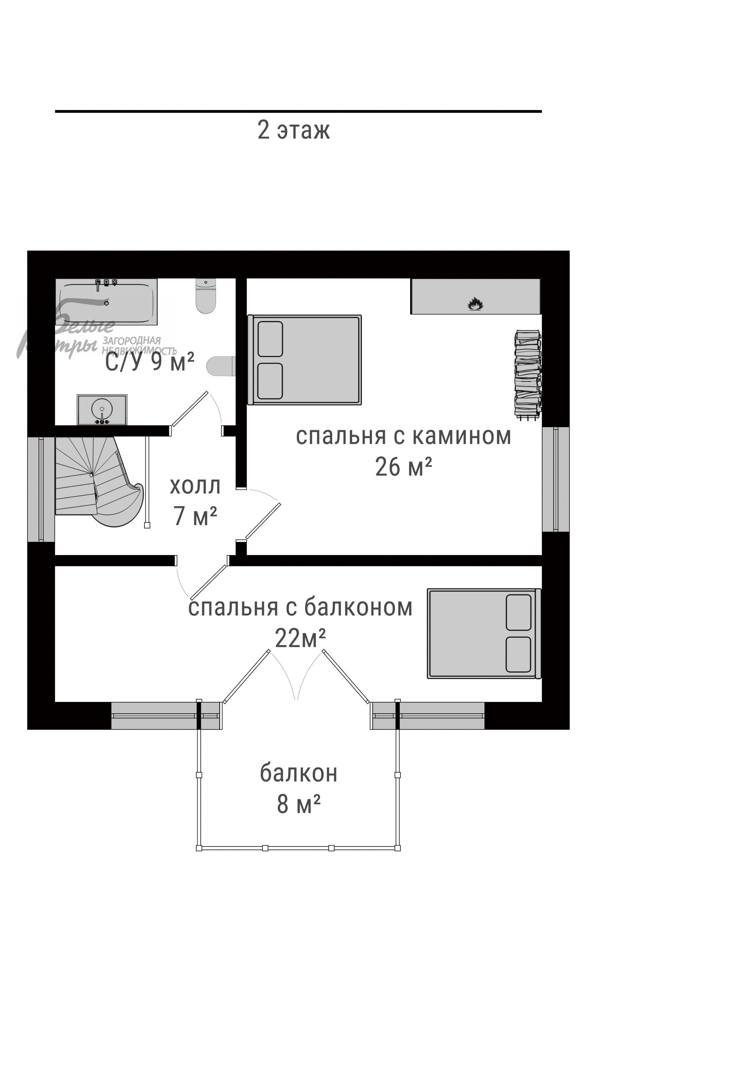 Дом д. Тупиково   id 709-702 планировка1