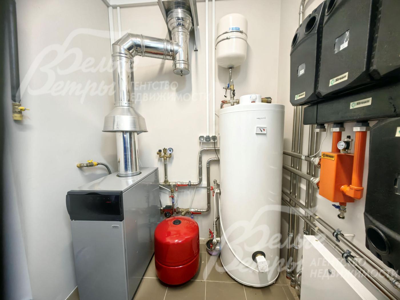 Бойлер косвенного нагрева на 180 л в котельной