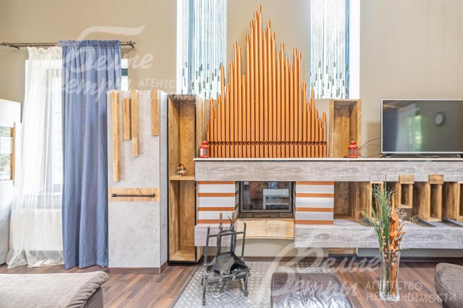 Уникальный дизайн камина