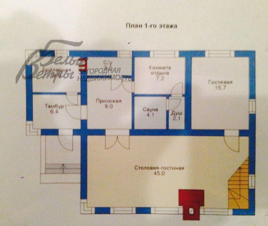 Дом Цветочный к/п  id 368-716 планировка0