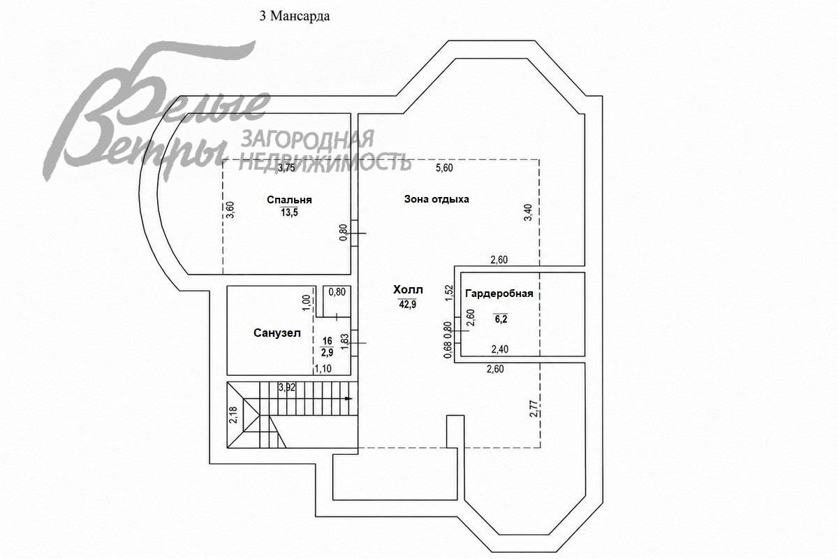 Дом ВИК к/п Кузнецово id 208-636 планировка2