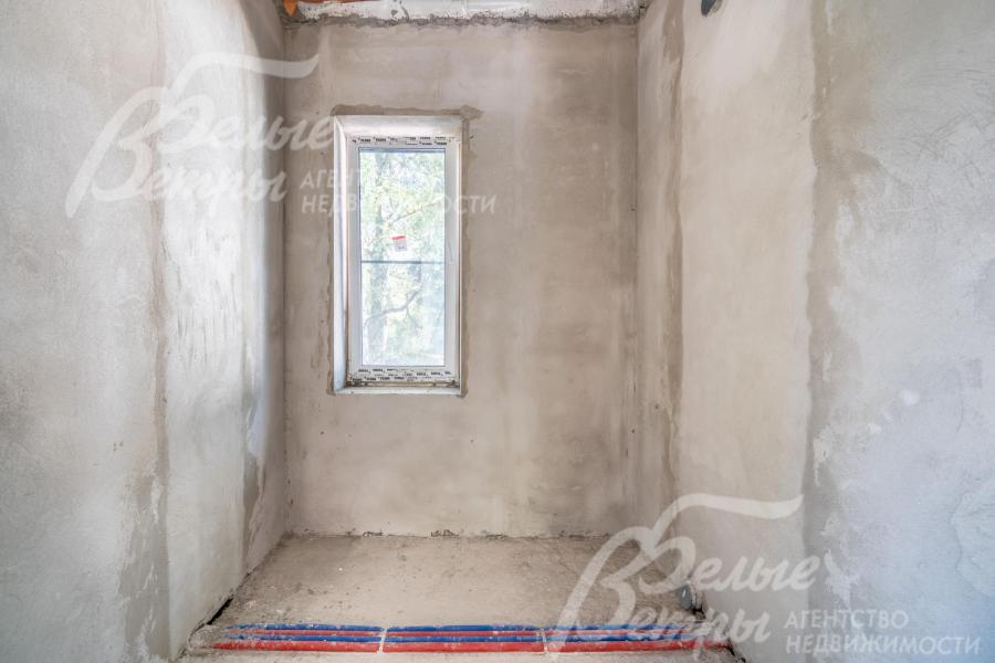 Будущий санузел с окном