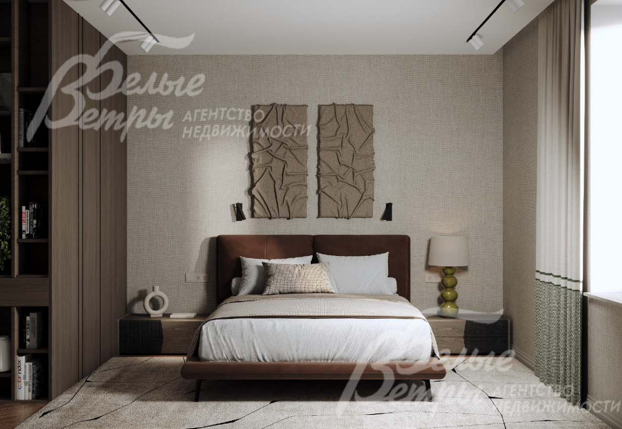 Визуализация. Гостевая спальня 