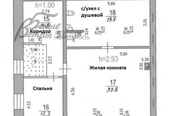 Таунхаус Журналист д/п Шаганино id 199-804 планировка2