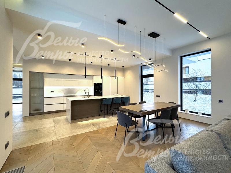 Кухня-столовая-гостиная 65 кв.м