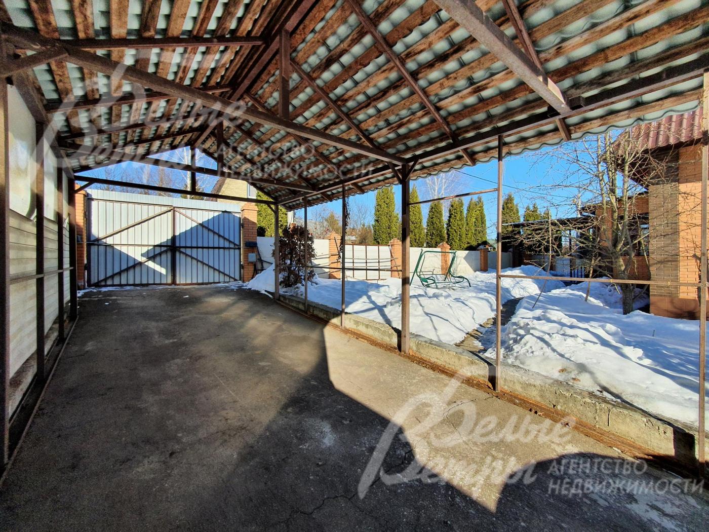 Навес на три авто