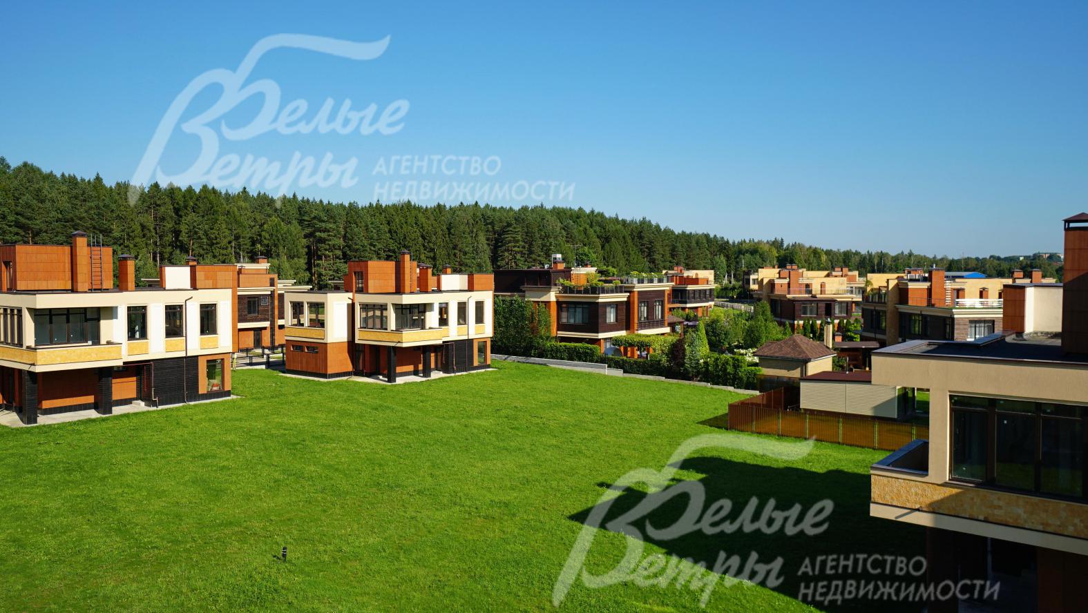 Коттеджный поселок в едином стиле