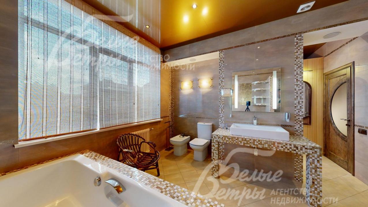 Большой санузел на 2ом этаже