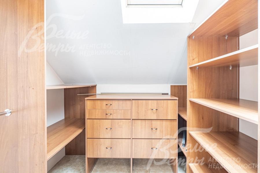 Гардеробная в мастер-спальне