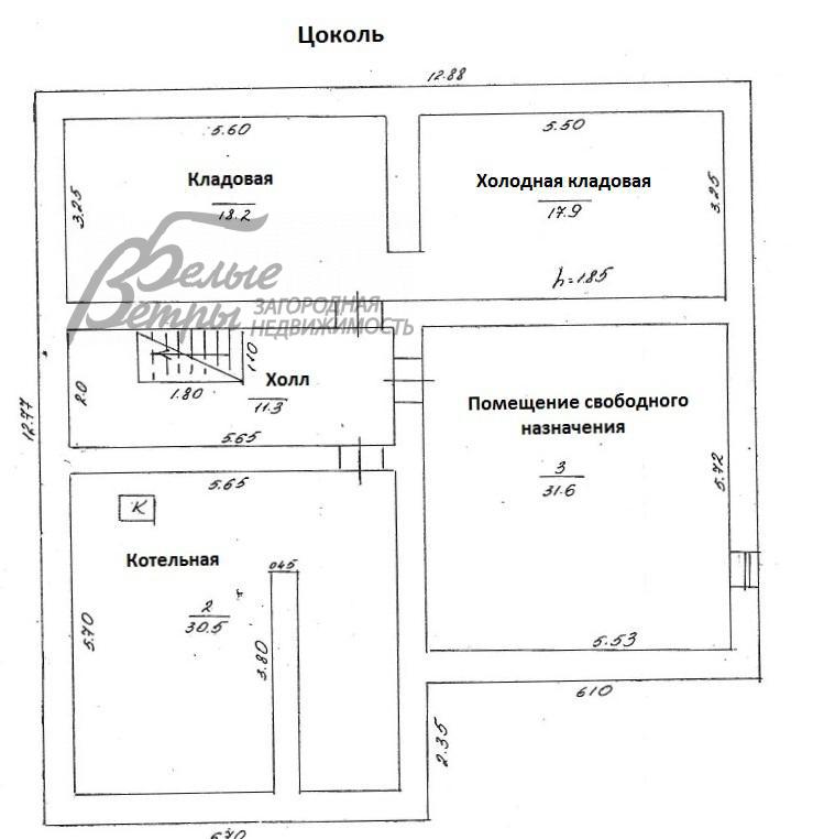 Дом в аренду Лесное озеро к/п дер.Крекшино id 401-003 планировка0