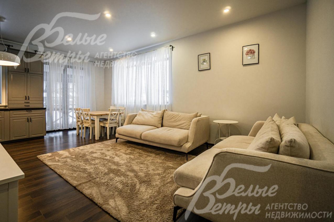 Зона кухни-гостиной 38.3 кв.м