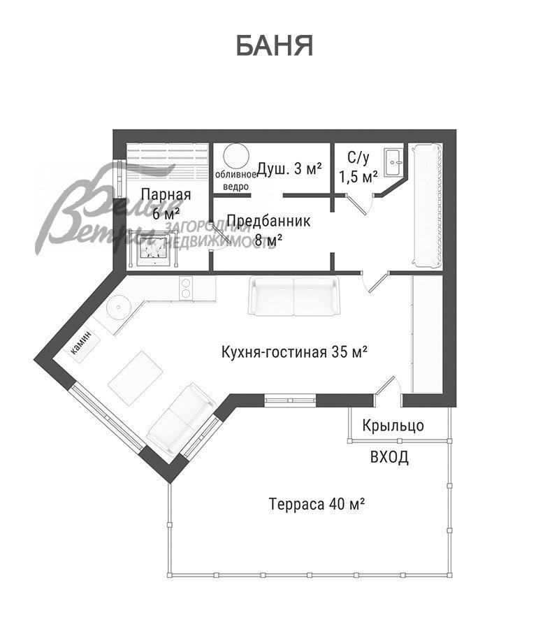Дом Клены к/п Былово id 112-909 планировка3