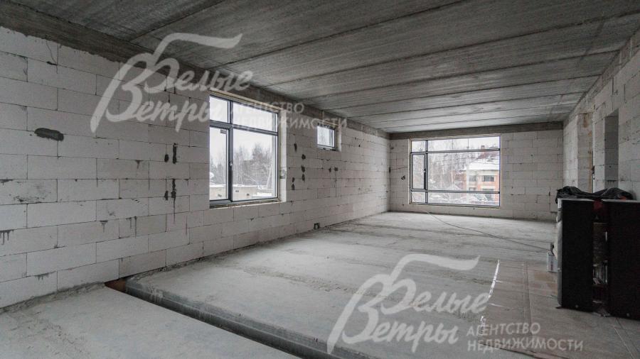 Второй этаж со свободной планировкой