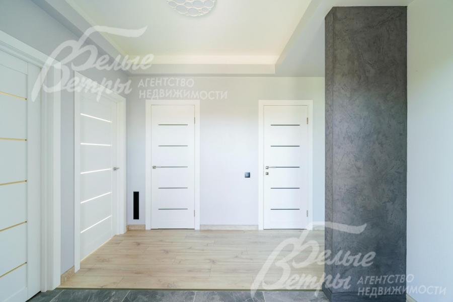 Белые ламинированные межкомнатные двери