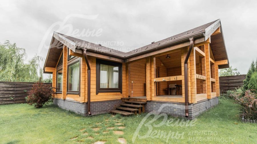 Баня 51 кв.м из клееного бруса 150 мм