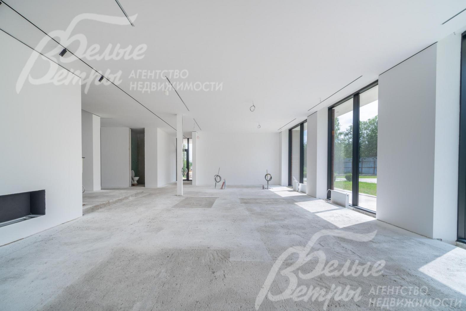 Объединённая зона гостиной-столовой и кухни: есть дизайн-проект в 3D, возможна реализация индивидуального интерьера «под ключ» за 6 месяцев