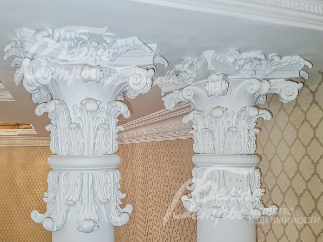 Гипсовая лепнина по дому