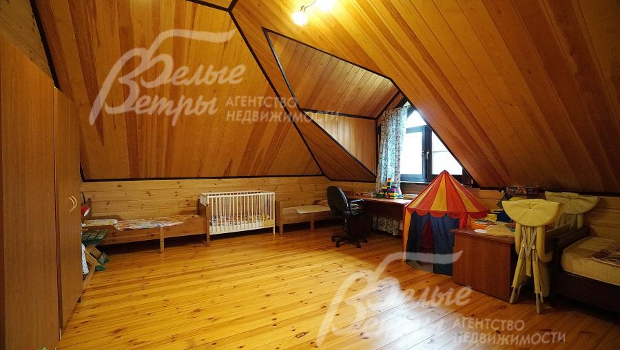 Спальня 32 кв.м на 2-ом этаже