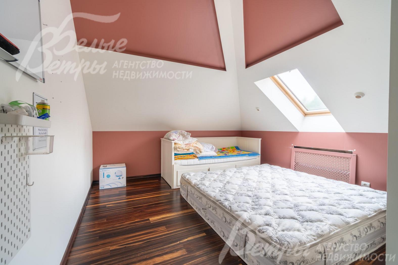 Спальня на мансардном этаже