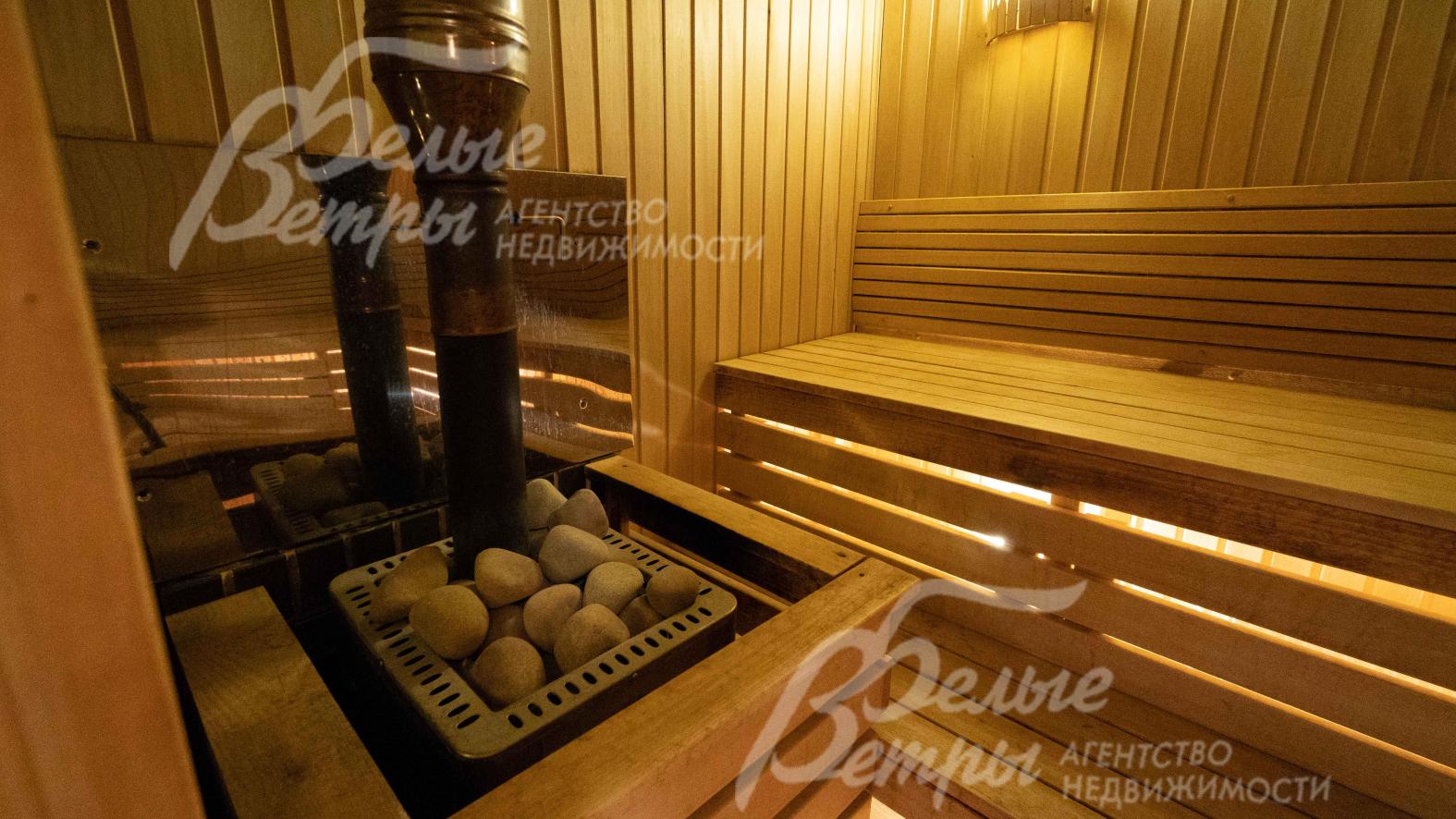 Парная с дровяной печью Harvia