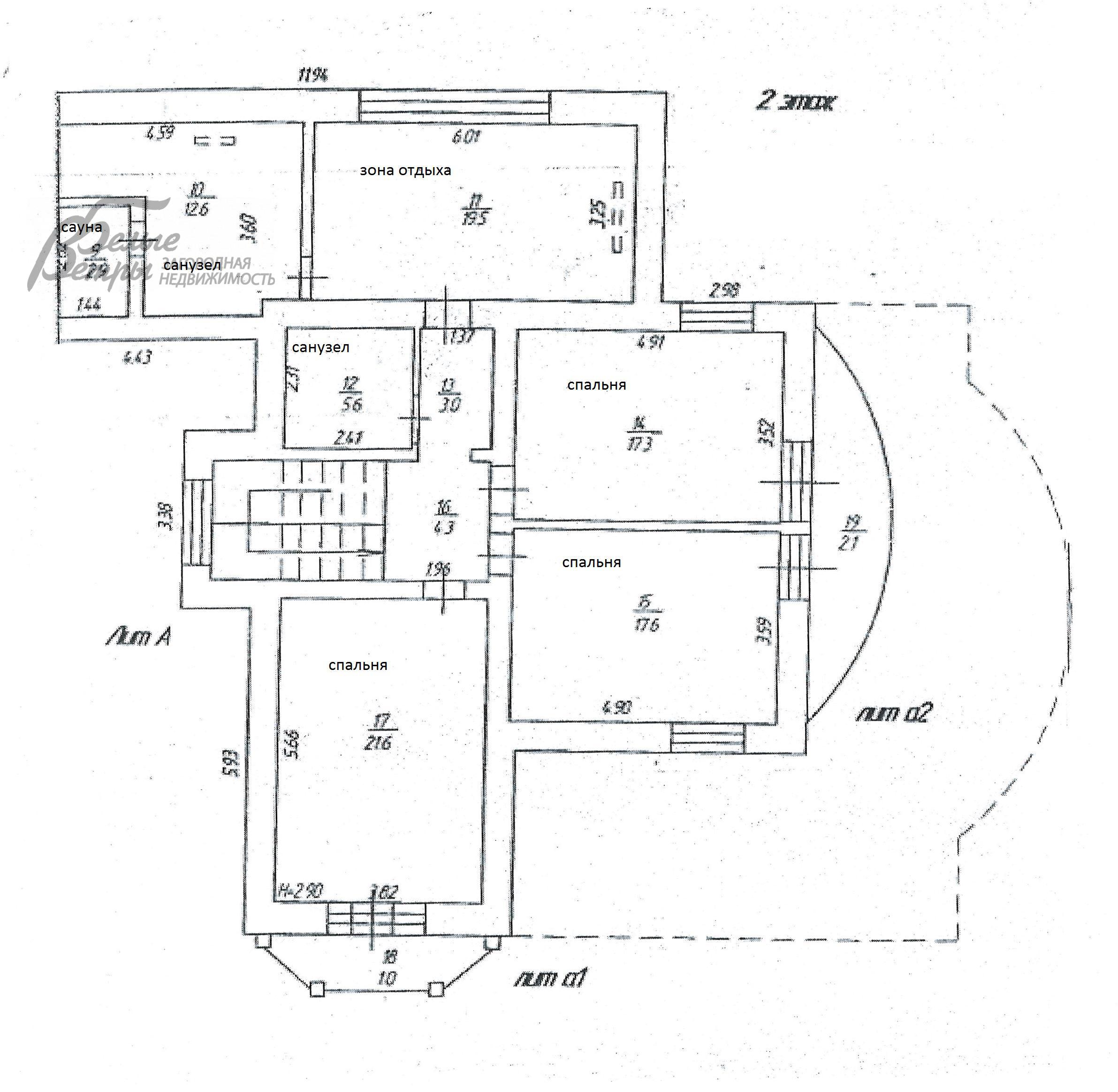 Дом ВИК к/п Кузнецово id 208-426 планировка1
