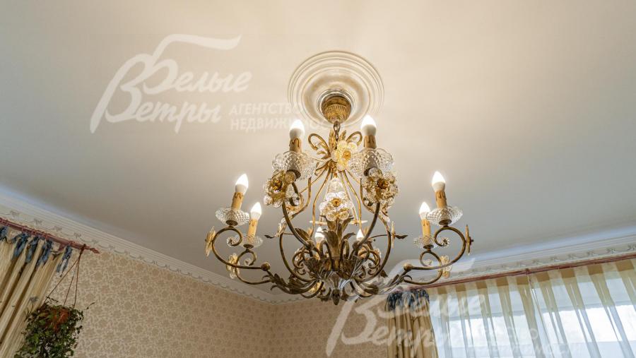 Люстра в спальне