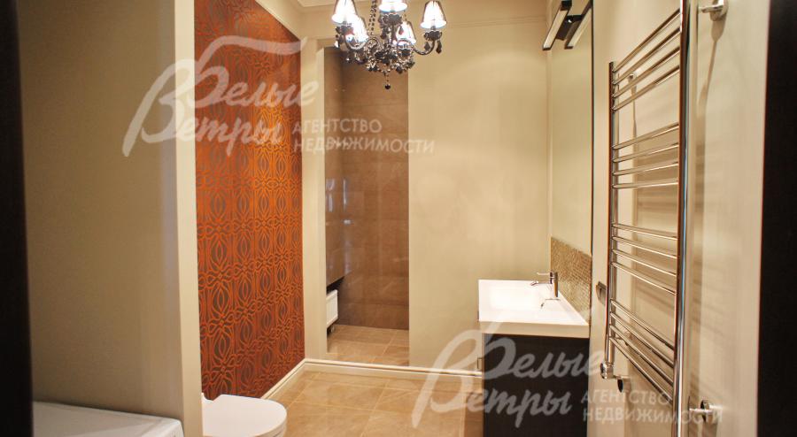 Санузел с душевой на 1 этаже