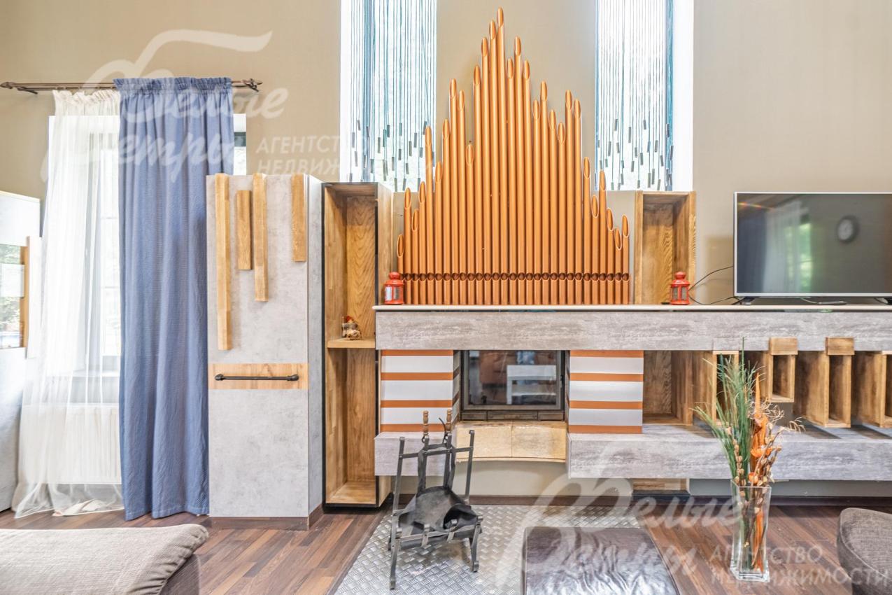 Уникальный дизайн камина