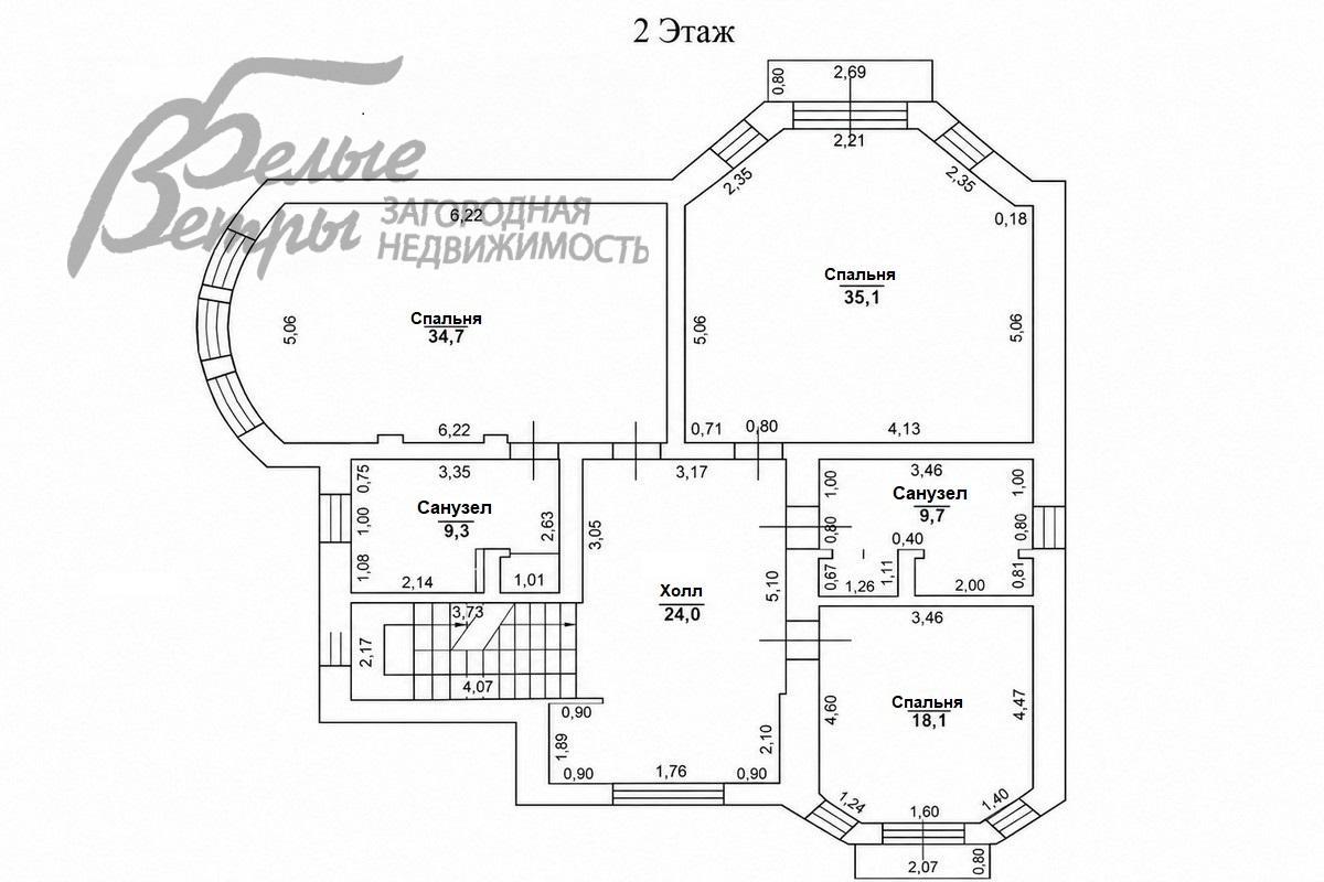 Дом ВИК к/п Кузнецово id 208-636 планировка1