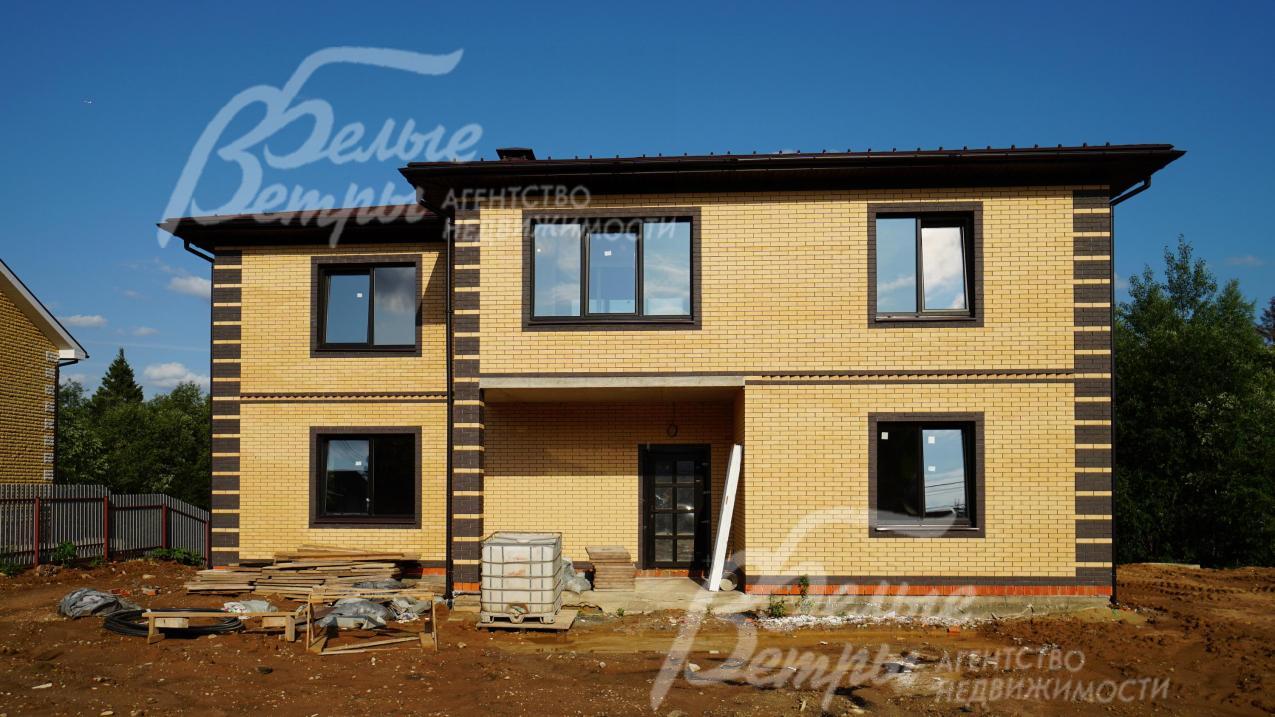 Новый дом классической архитектуры под чистовую отделку