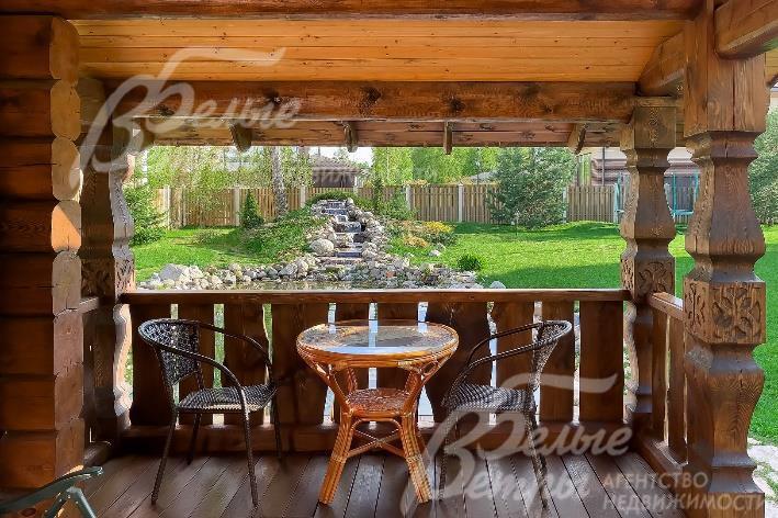 Терраса бани