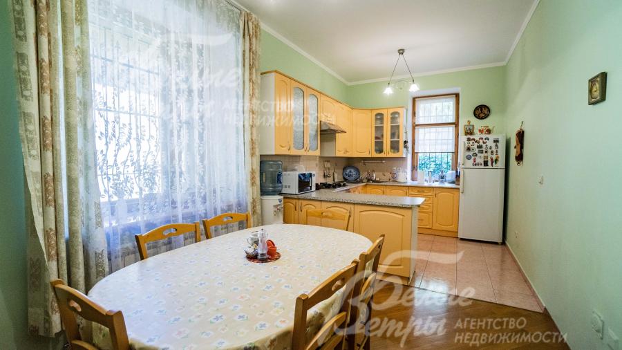 Кухня-столовая площадью 17,3 кв.м