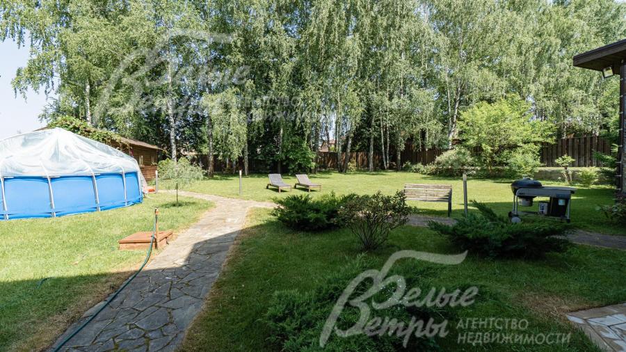 Березовая роща на участке