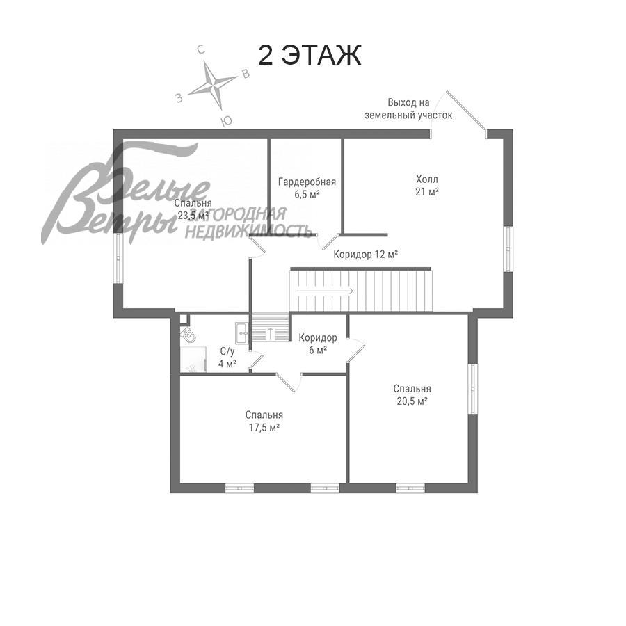 Дом Лаптево КП  id 196-110 планировка1