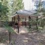 Крытая беседка с мангалом 15 кв.м