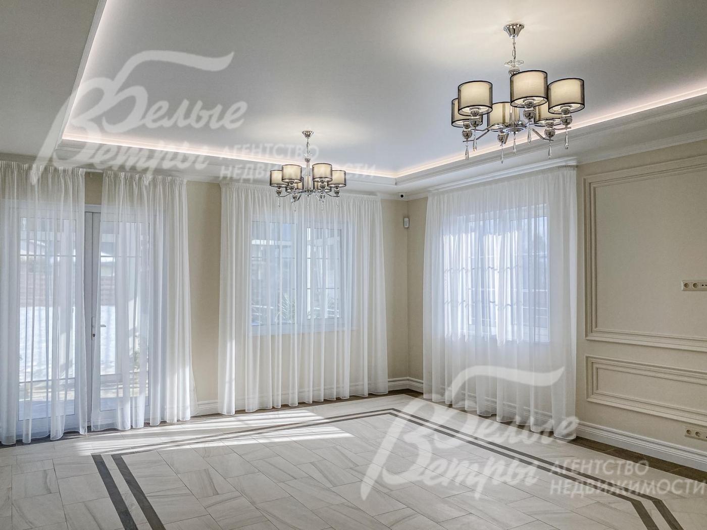 Выполнена качественная отделка в стиле современной классики