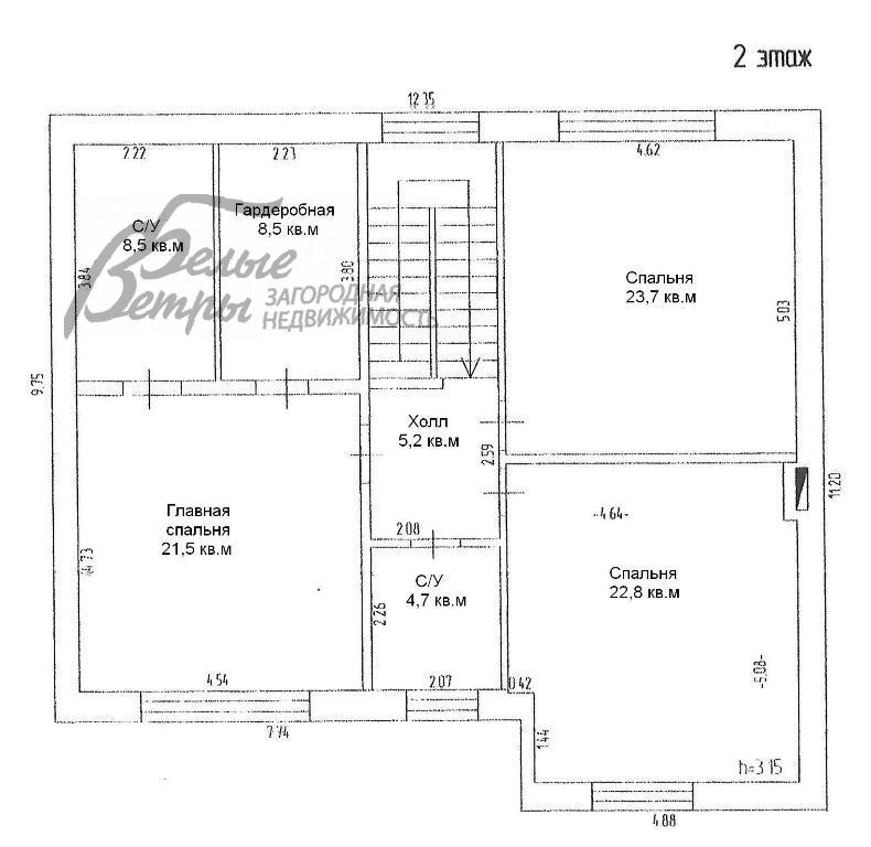 Дом Кленовая Аллея КП Уварово id 441-804 планировка1